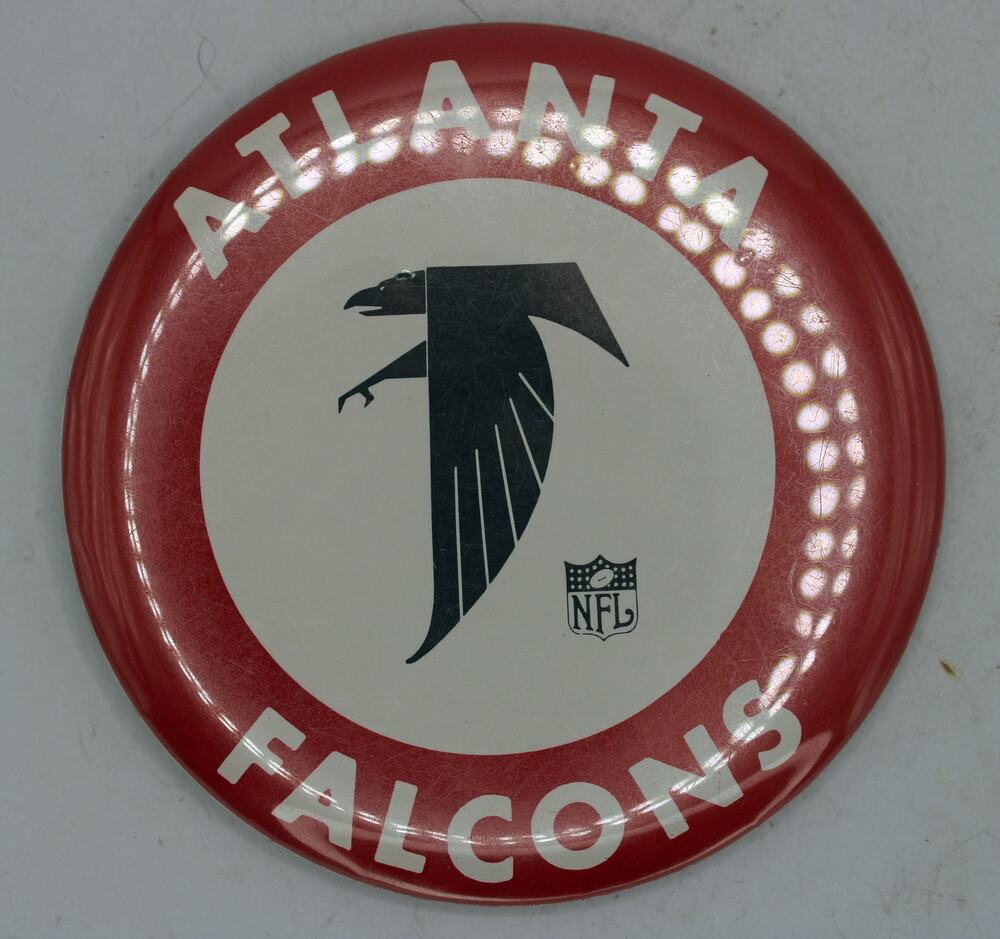 1960-1970's Atlanta Falcons NFL Pin Back Button